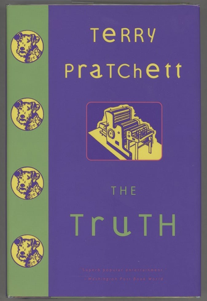 Terry Pratchett / The Truth A Novel of Discworld 1st Edition 2000