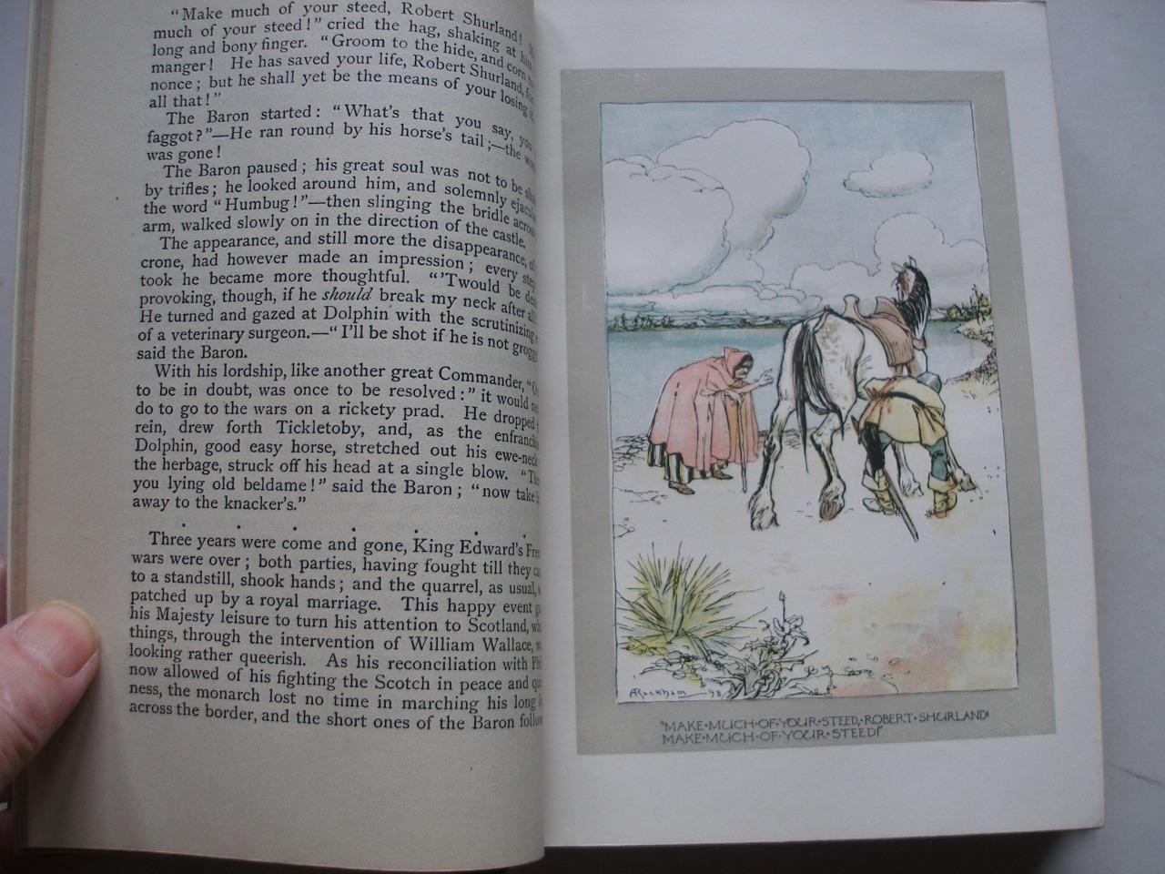 INGOLDSBY LEGENDS Thomas Ingoldsby 12 colour plates Arthur Rackham 1905