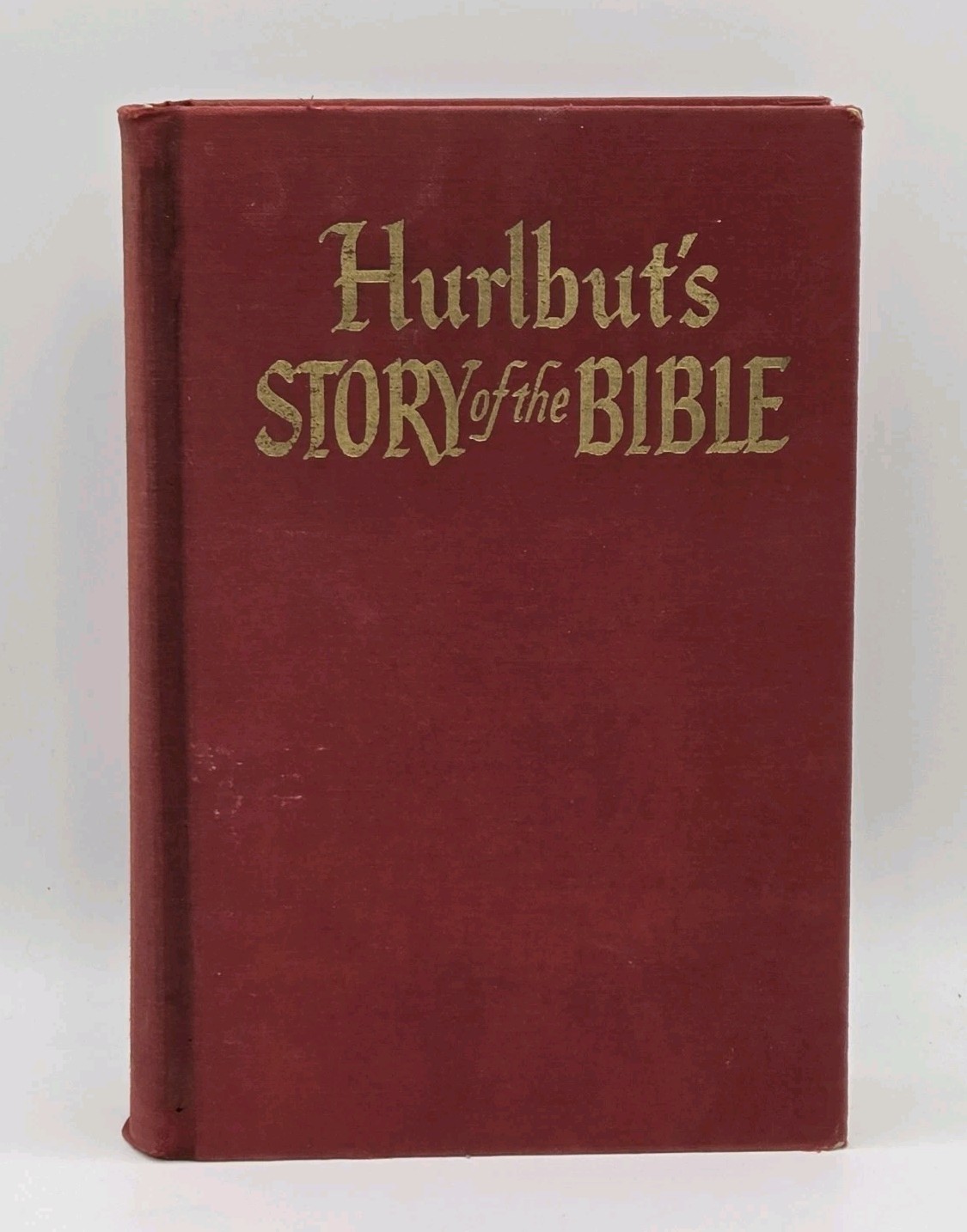 1952 Hurlbut’s Story of The Bible Hardcover Illustrated Religious Education VTG