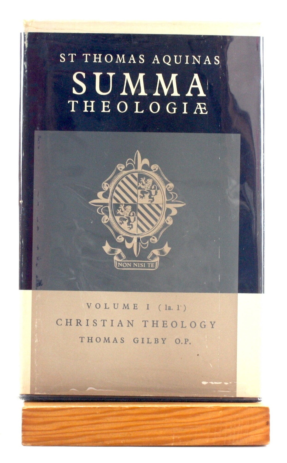 St Thomas Aquinas / SUMMA THEOLOGIAE Vol 1 1a.1 CHRISTIAN THEOLOGY 1st ed 1964