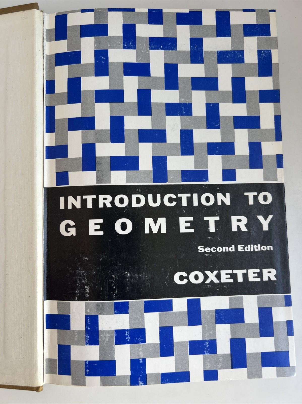 2nd Edition Introduction to Geometry HSM Coxeter 1969 HC w/DJ John Wiley
