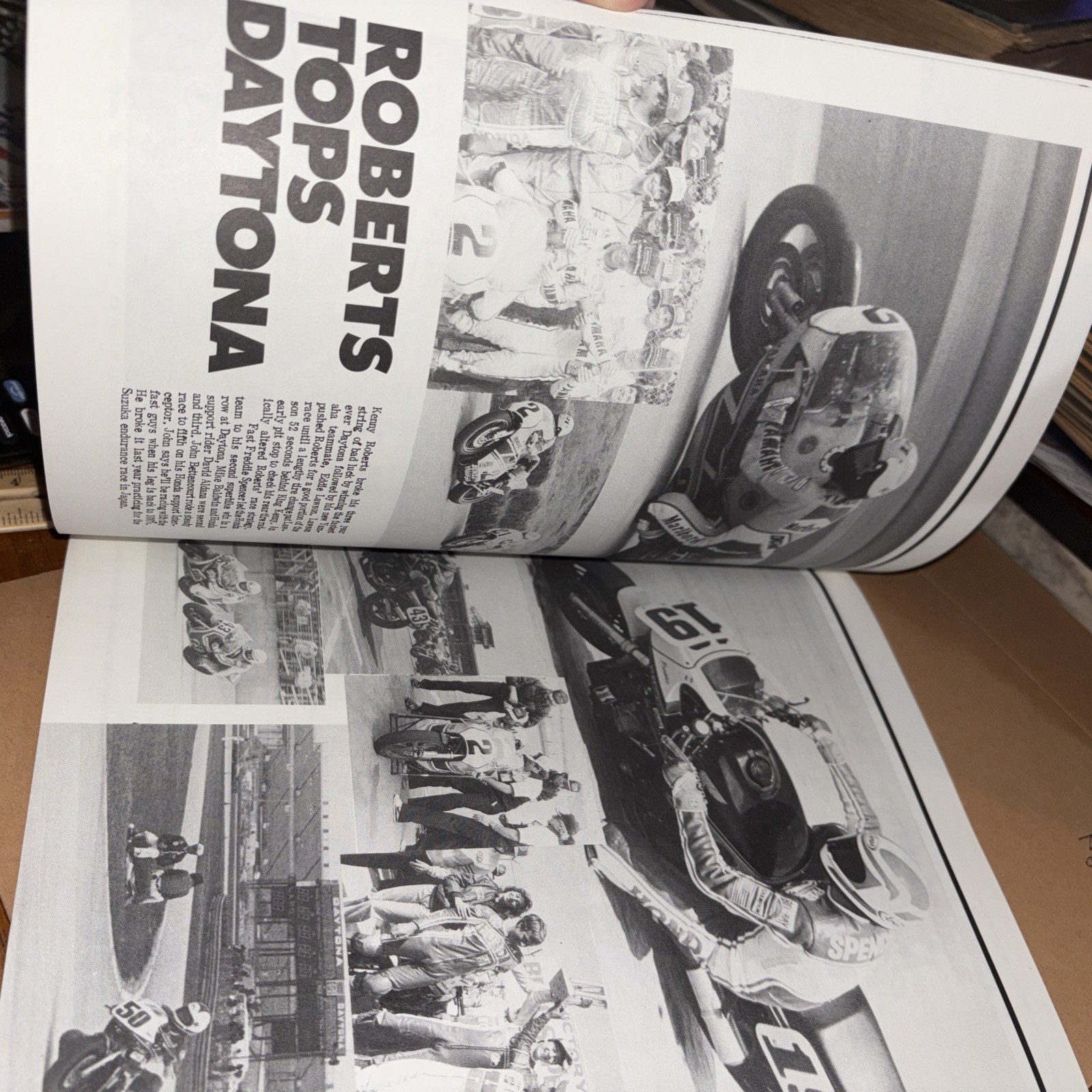 1983 Moto Sports New England Motorcycle Racing Atlanta Supercross Daytona SX
