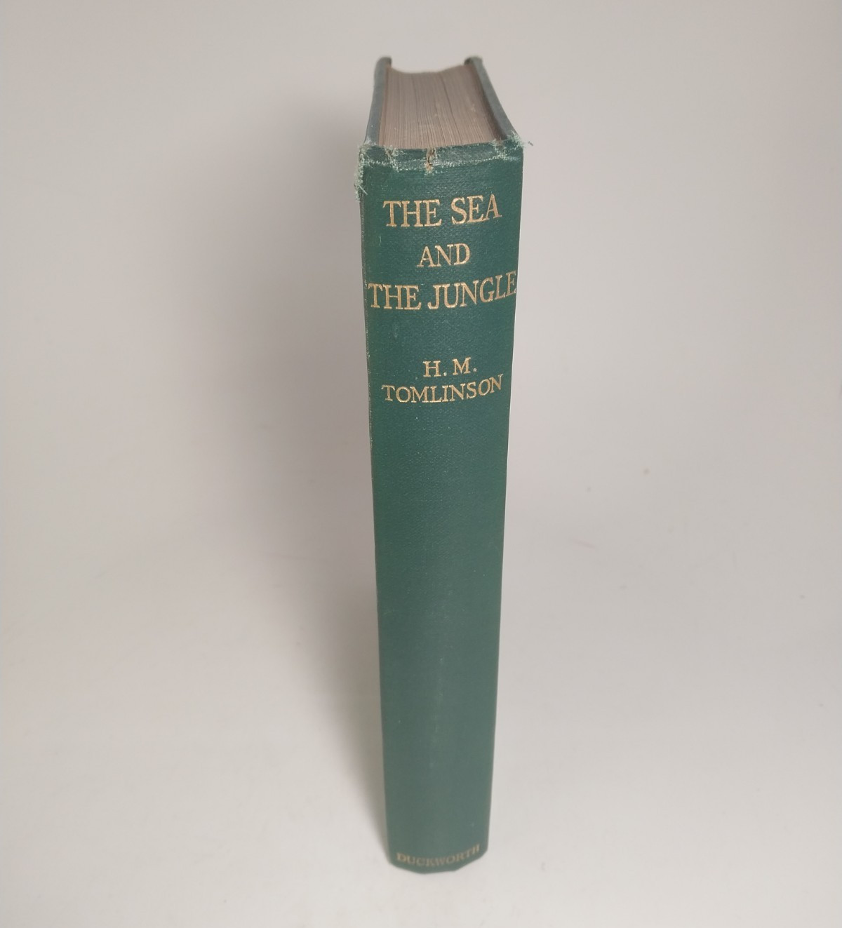 The Sea & the Jungle by H. M. Tomlinson with Woodcuts by Clare Leighton 1930 HB