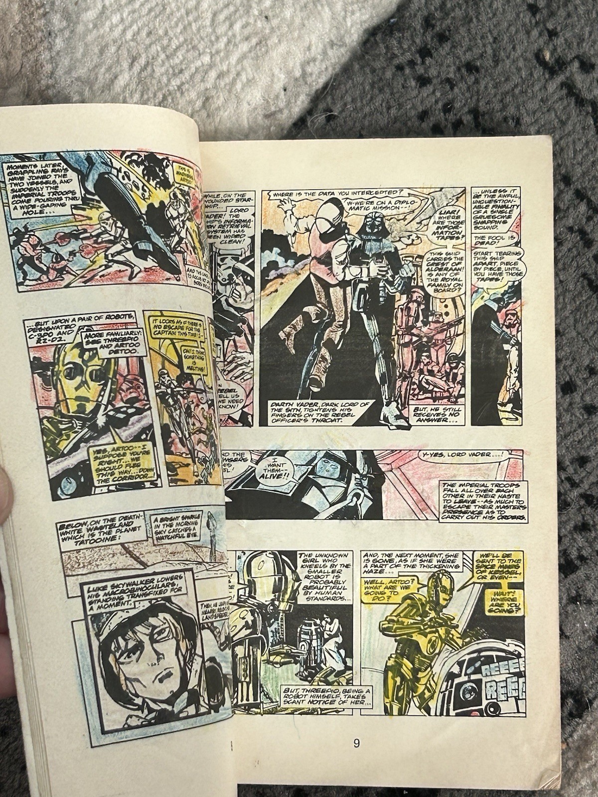 Marvel Comics Illustrated Version of STAR WARS Roy Thomas & George Lucas 1st Ed