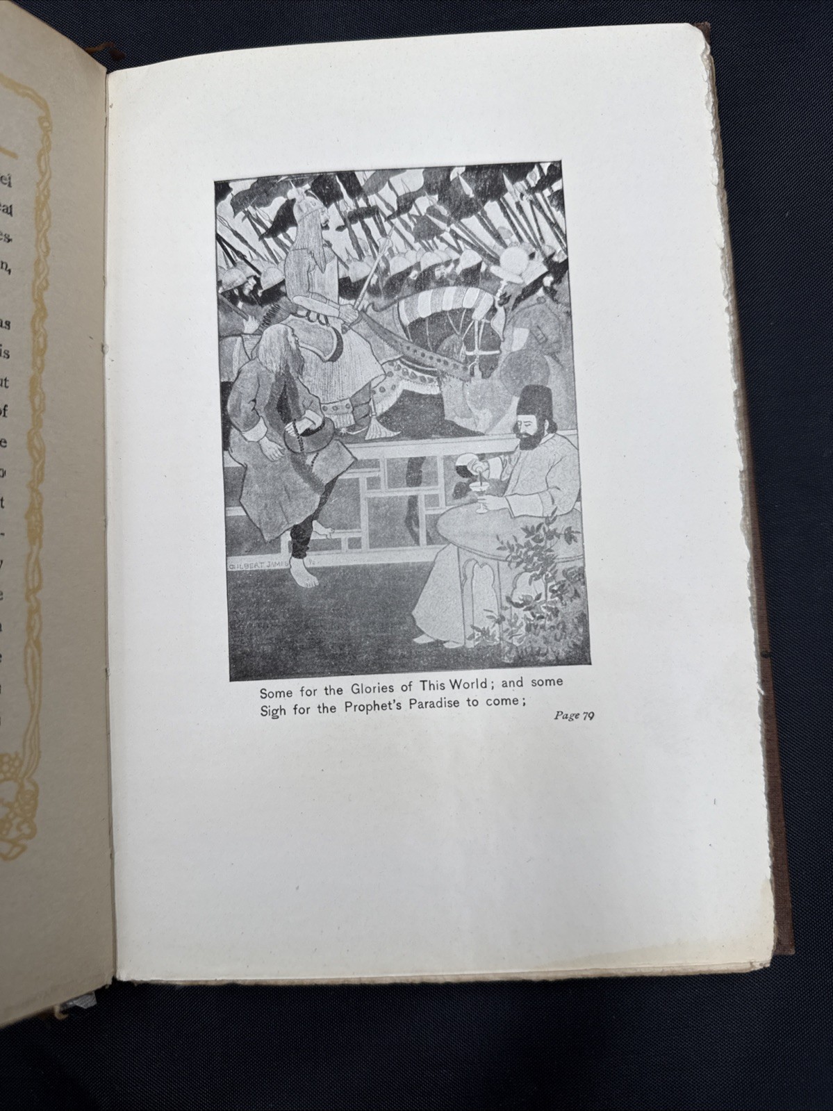 The Rubaiyat of Omar Khayyam Edward Fitzgerald 1917 Gilbert James New York Pub
