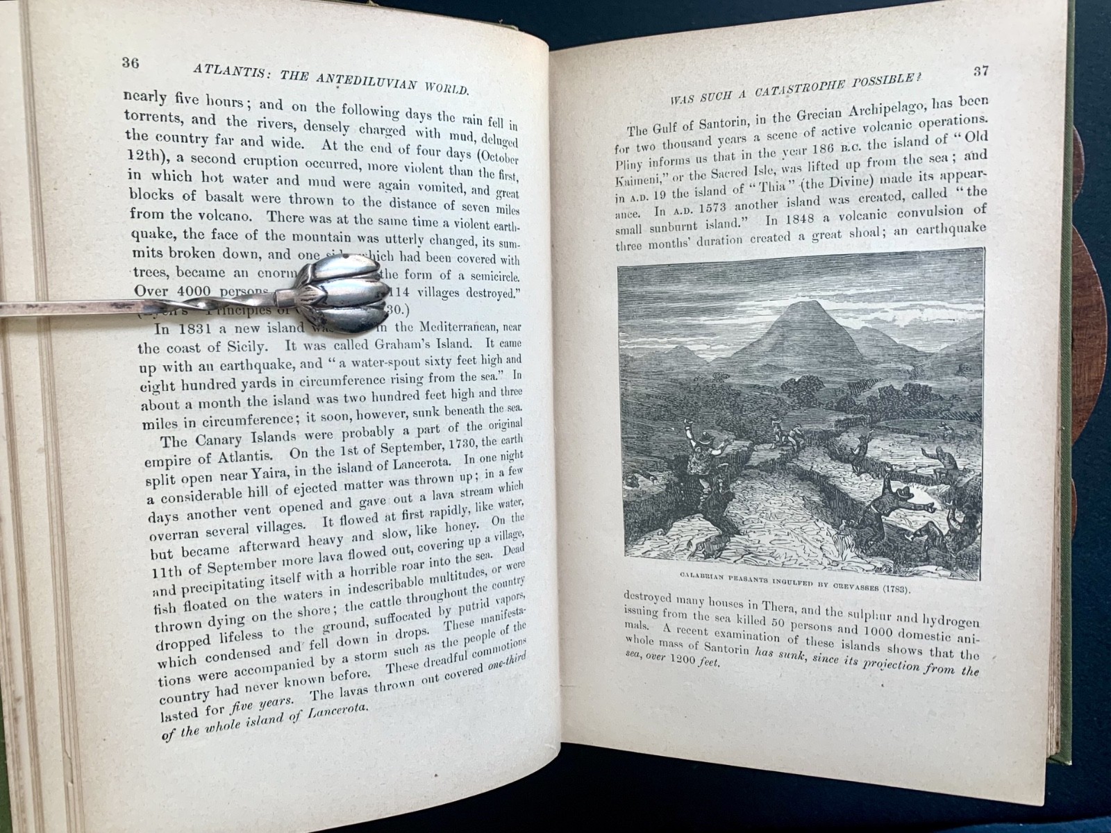 „Atlantis: The Antediluvian World“ Ignatius Donnelly 1882 HC Harper & Brothers