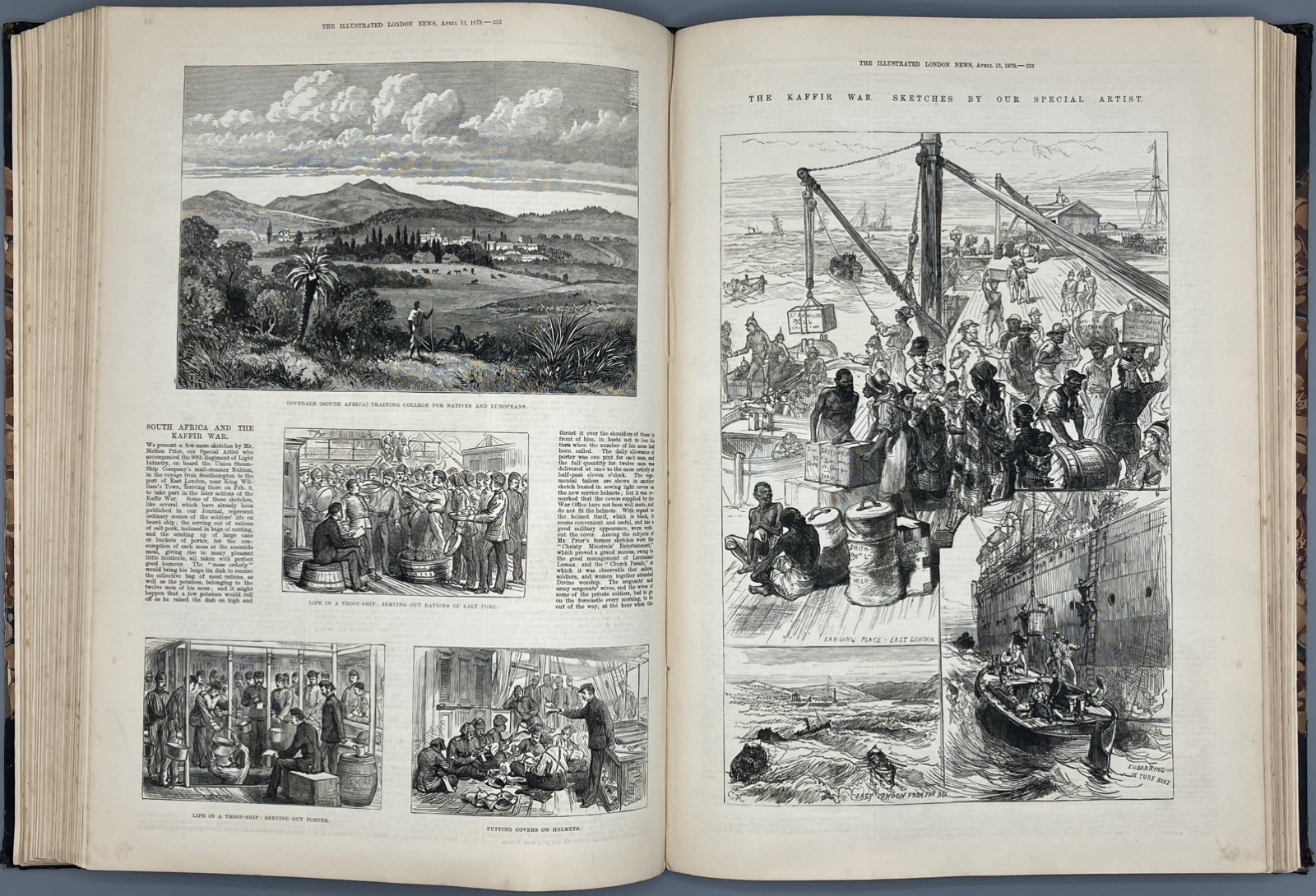 The Illustrated London News 1878 Vol 72 Kaffir War & Stanley Africa Special No