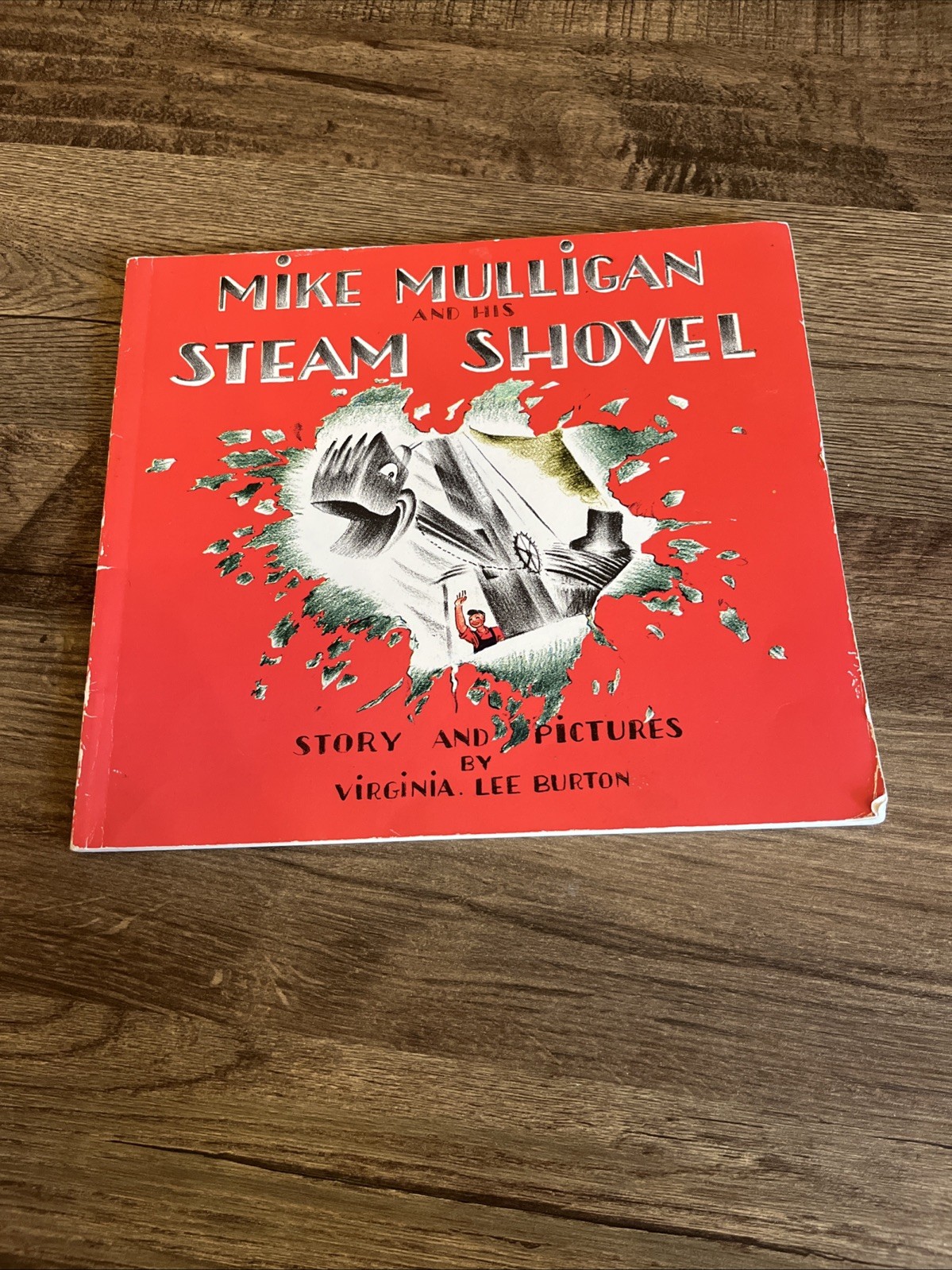 Vintage Mike Mulligan And His Steam Shovel By Virginia L Burton Children’s Book