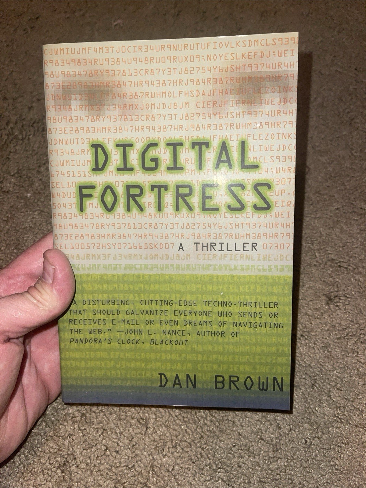 Digital Fortress – Dan Brown SIGNED Paperback
