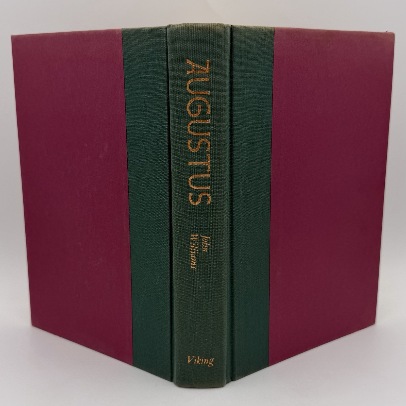 Augustus – John Williams (1st edition 2nd print HC) The Viking Press, 1972