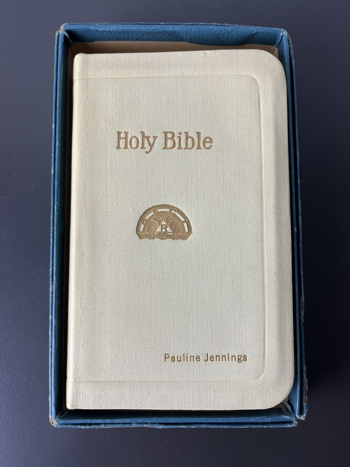 Order of Rainbow For Girls HOLY BIBLE Copy Right 1929 by A J Holman Ritual KJV