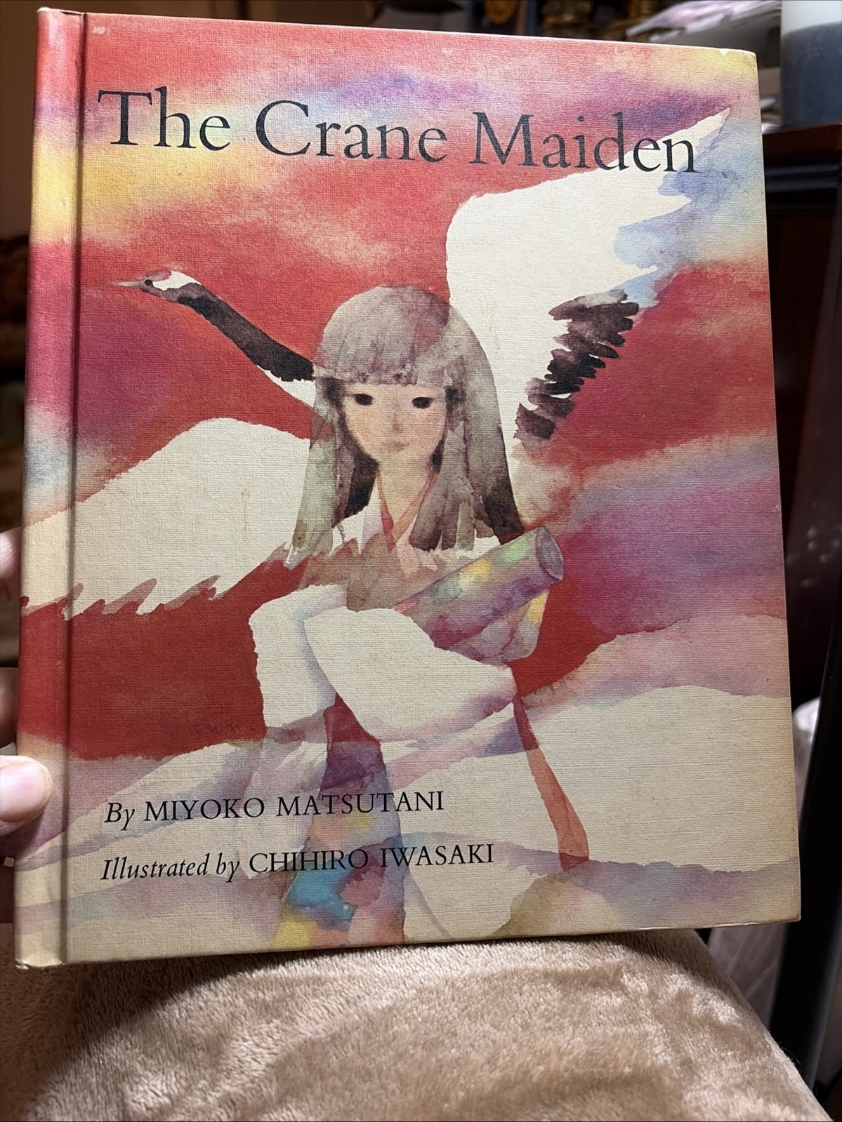 Vintage 1968 The Crane Maiden Mojo Matsutani Chihiro Iwasaki HC Japanese Folklor