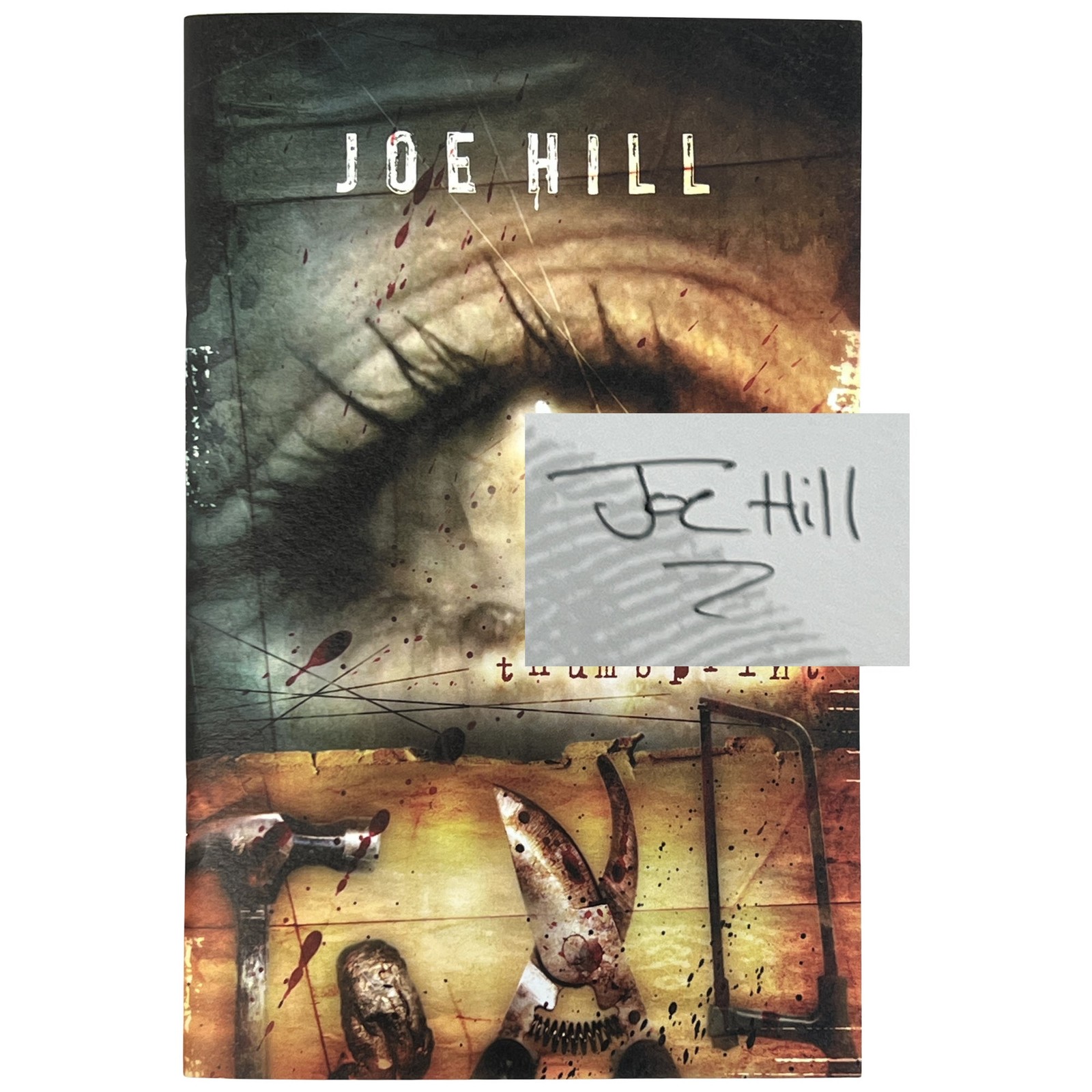 Joe Hill, Joseph Hillstrom King / Thumbprint Signed Numbered 1st Edition 2008