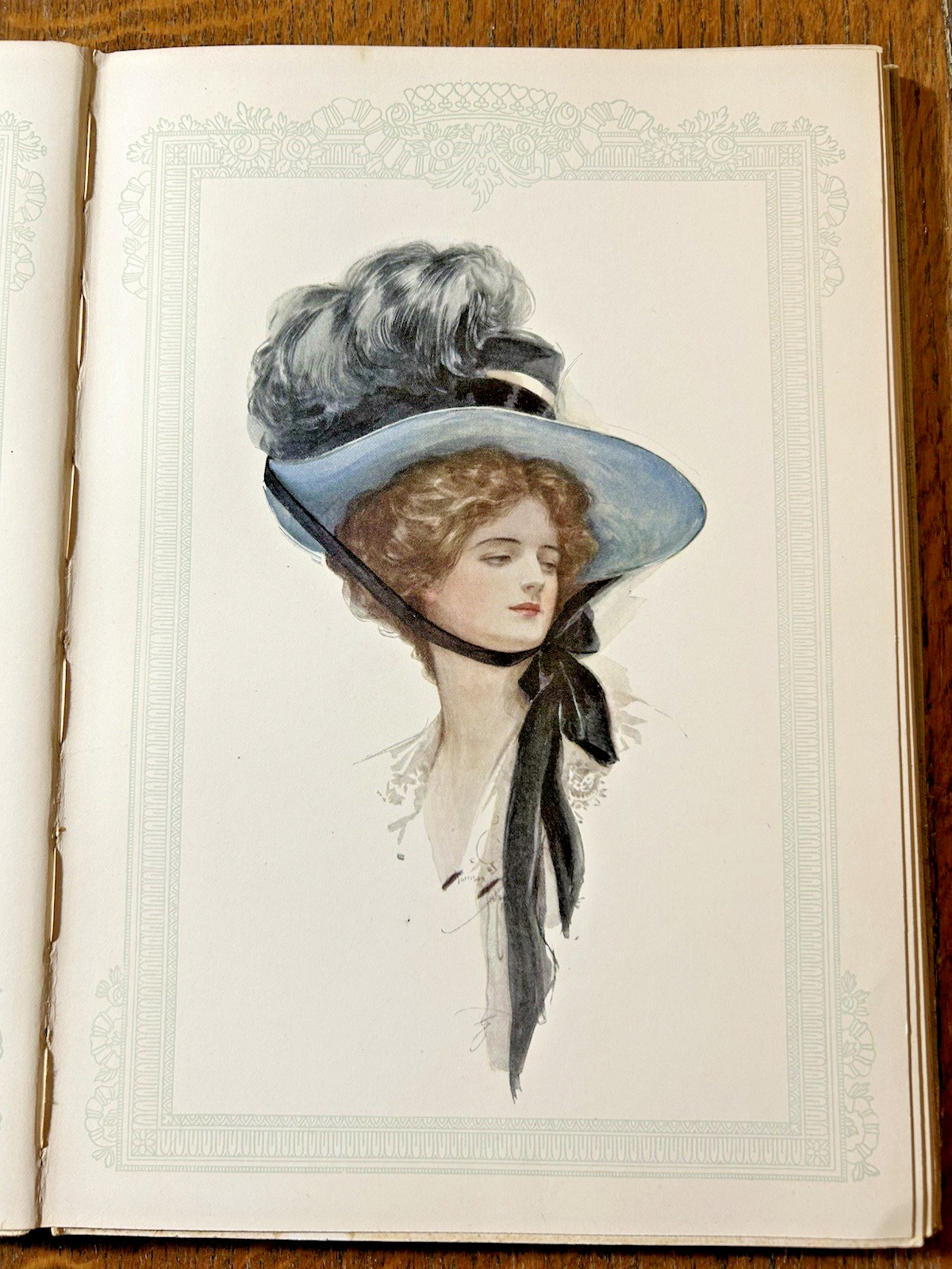 Antique Harrison Fisher Illustrated Book Lot Sweethearts Bachelor Belles Court