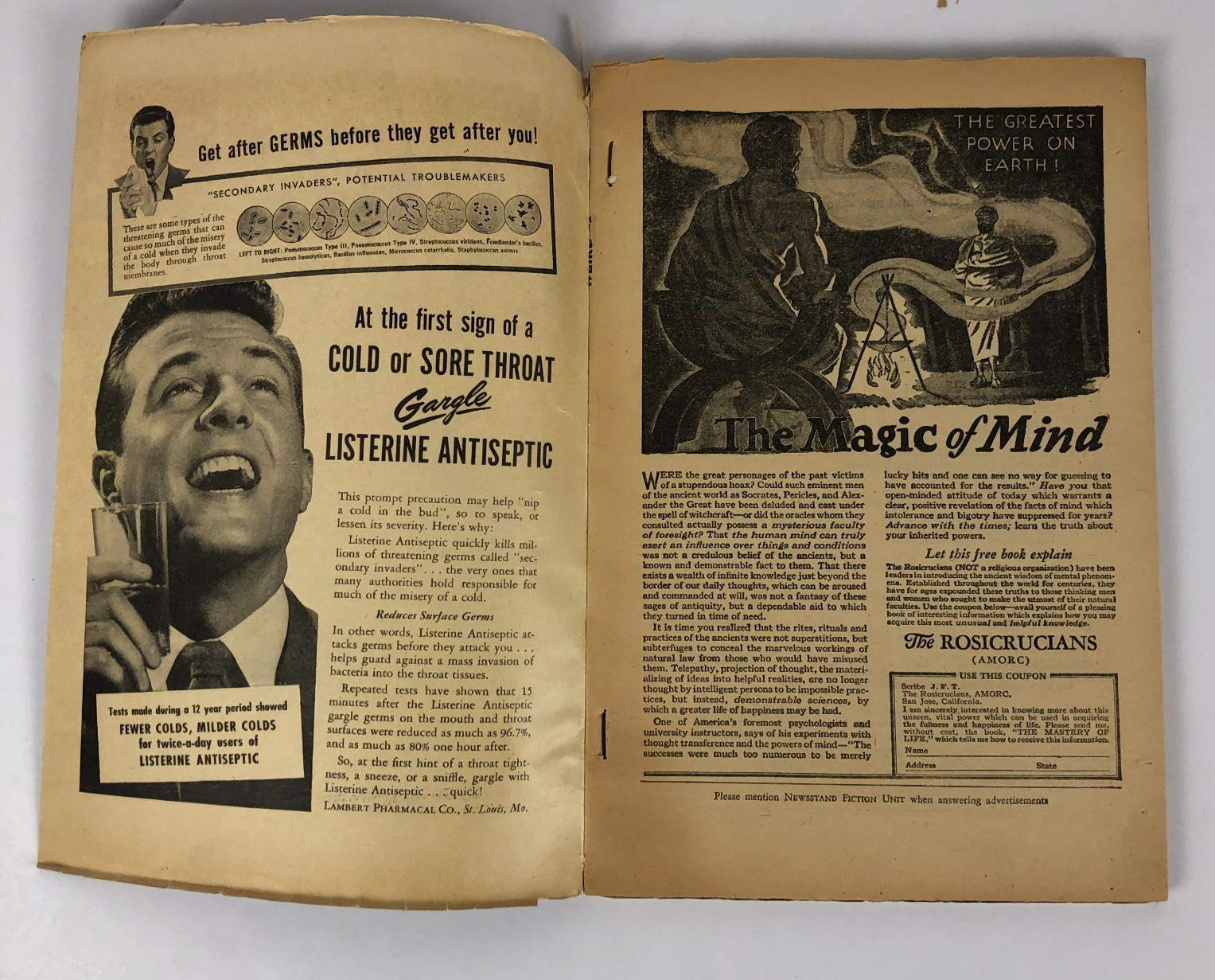 Weird Tales May 1949 Pulp Horror Ghosts Menace August Derleth Arthur J Burks