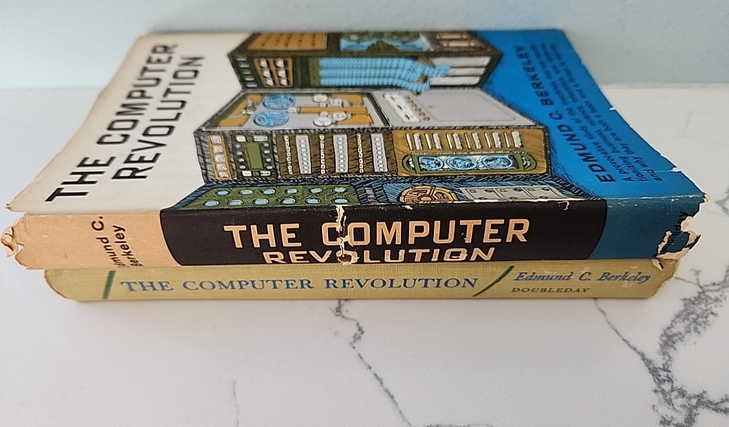 The Computer Revolution by Edmund C Berkeley 1962 Hardcover w/Dust Jacket