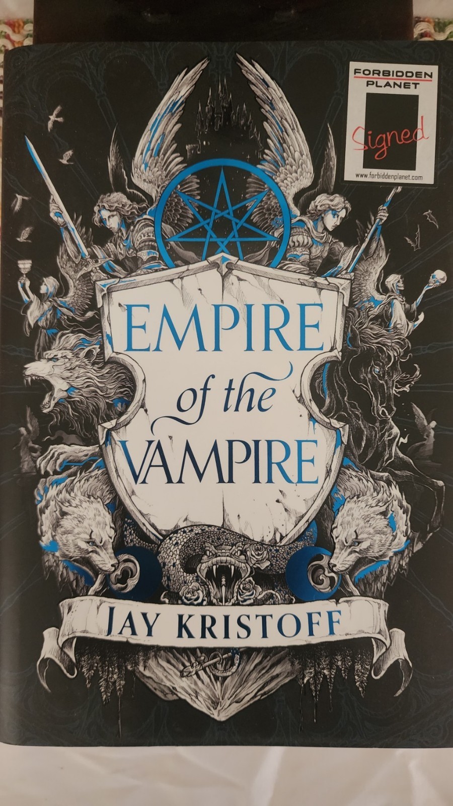 Empire Of The Vampire By Jay Kristoff Signed Limited Edition Forbidden Planet