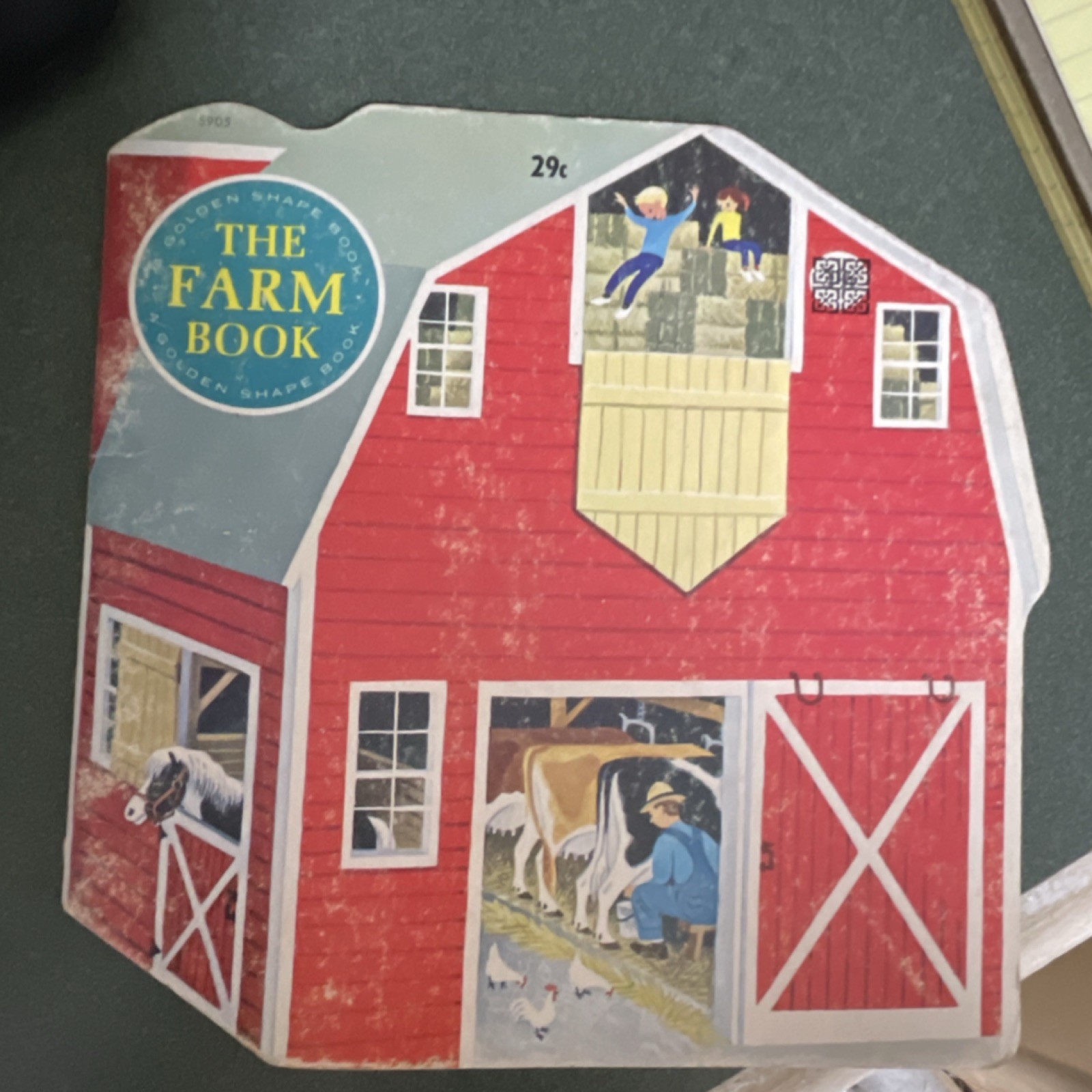 Western The Farm Book by Jan Pfloog, 1971, Children’s Farm