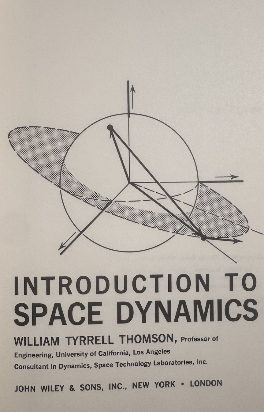 1961 Introduction to Space Dynamics *SCARCE* 1st Edition/1st – Rocket Science