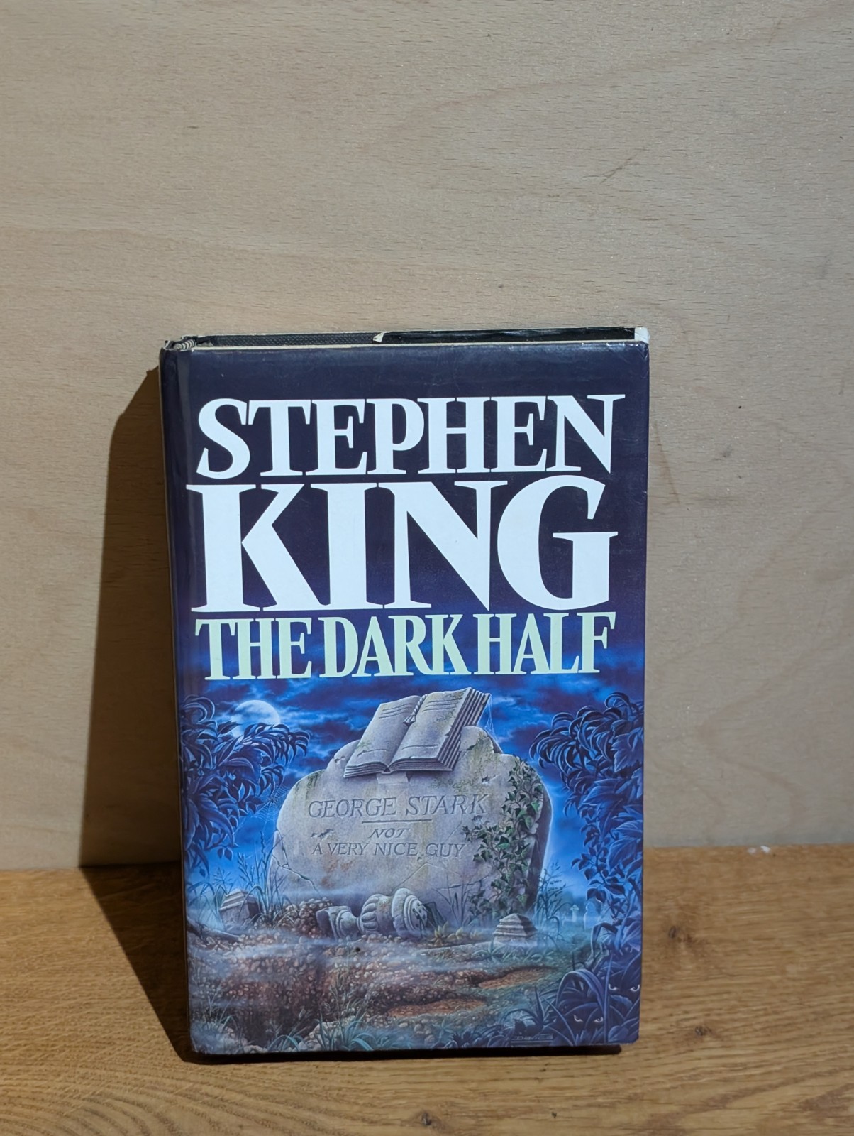 Stephen King The Dark Half UK 1st Edition Hardcover Horror Thriller Novel 1989