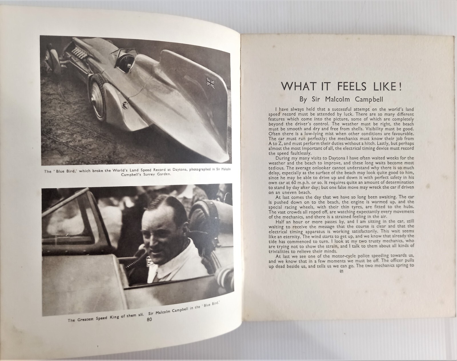 The Book of Speed Brian Cook B T Batsford London 1934 1st