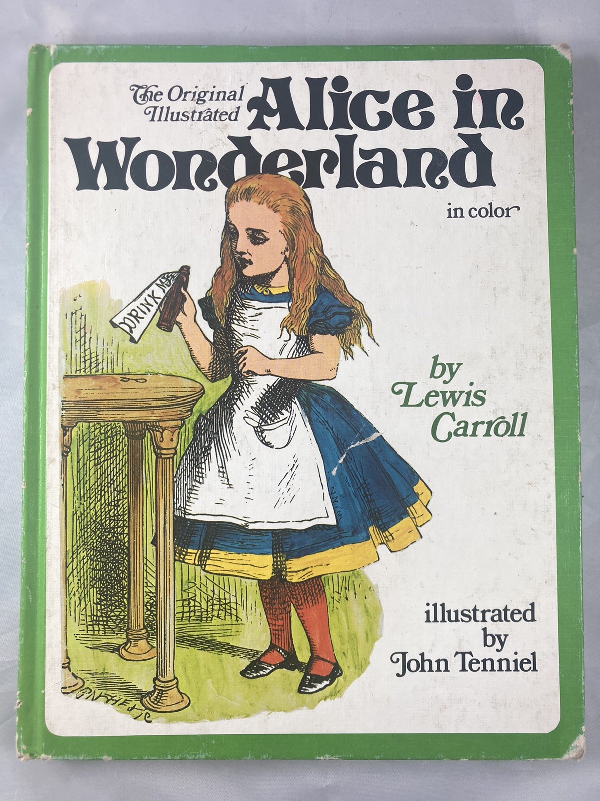 The Original Illustrated Alice in Wonderland Lewis Carroll Vintage in Color