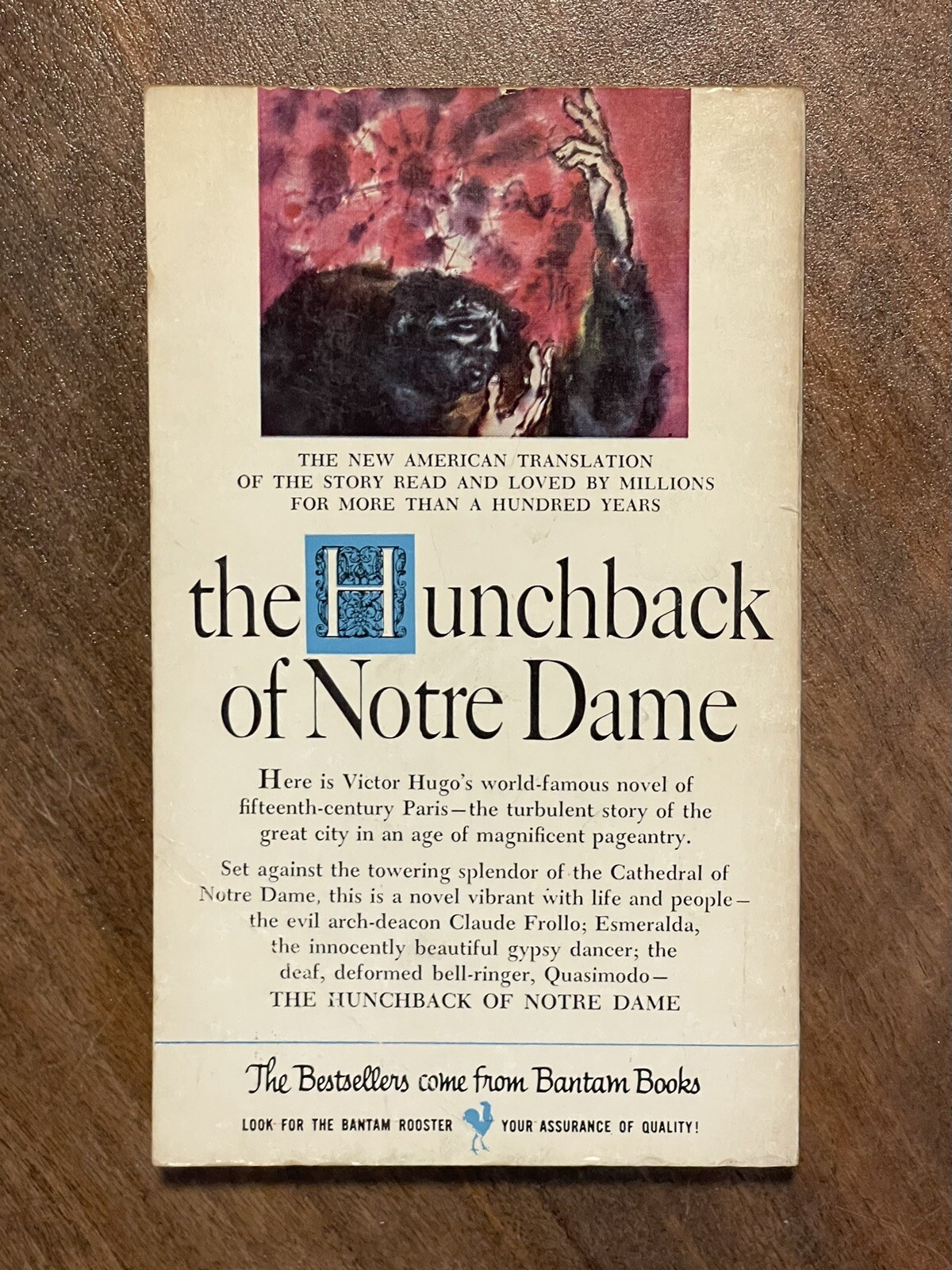The Hunchback of Notre-Dame BY VICTOR HUGO (1956, Mass Market) Bantam Books