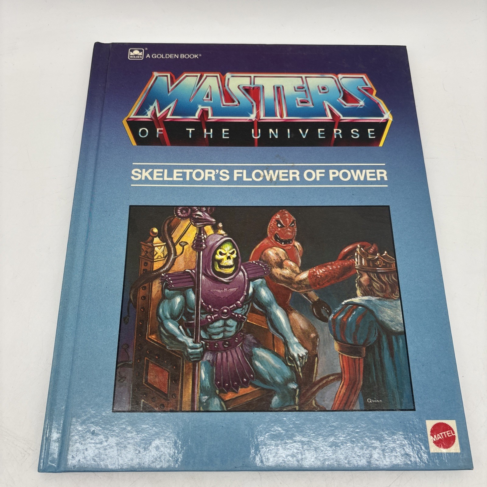 MASTERS OF THE UNIVERSE Skeletor’s Flower of Power (1985) HE MAN Golden book HC