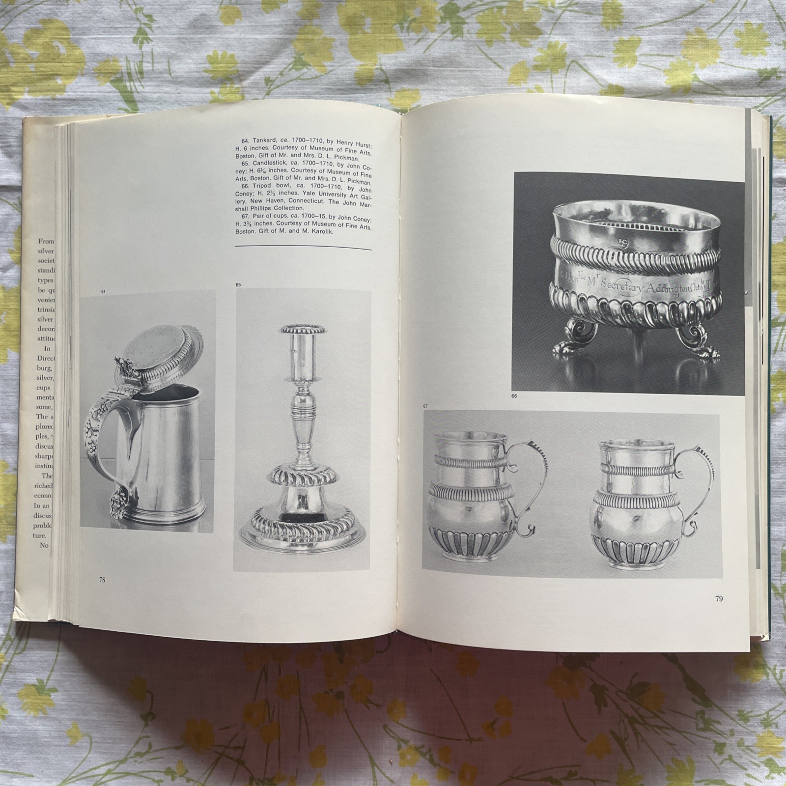 American Silver : History of Style, 1650-1900 by Graham Hood (1971 Praeger HCDJ)