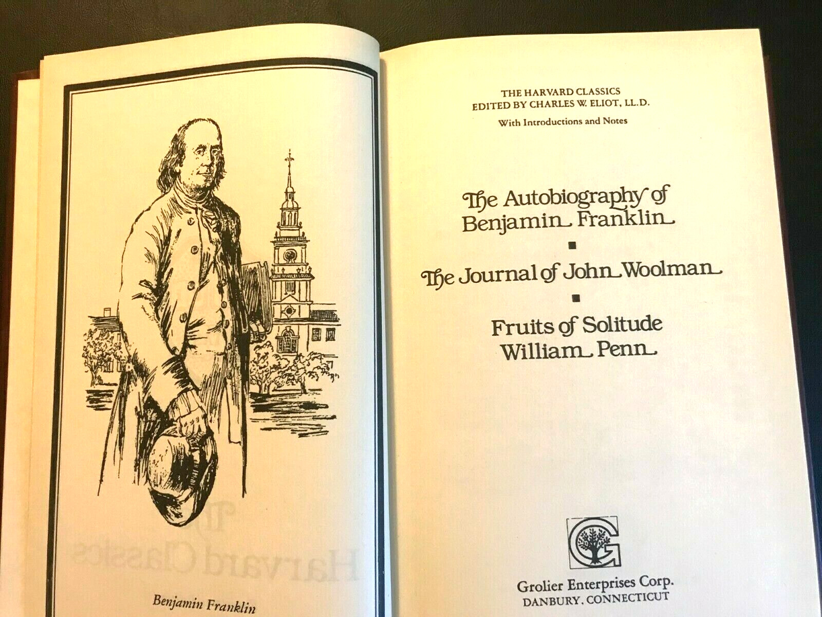 The Harvard Classics: Franklin, Woolman, & Penn Grolier Enterprises c.1988