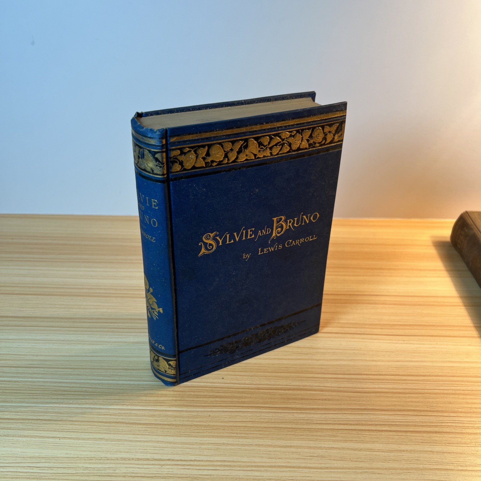 Antique lewis Carroll Sylvie and Bruno 1890 Macmillan First edition illustrated