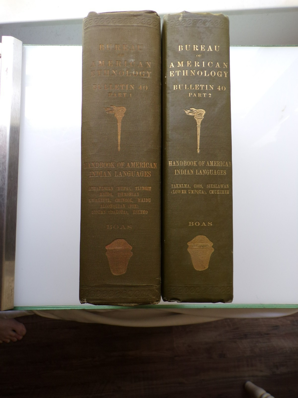 2 Smithsonian Institution Bureau American Ethnology Indian Languages 1911 & 1922