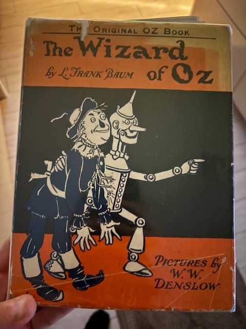 Vintage 1903 Edition of The Wizard of Oz Book by L. Frank Baum & W. W. Denslow