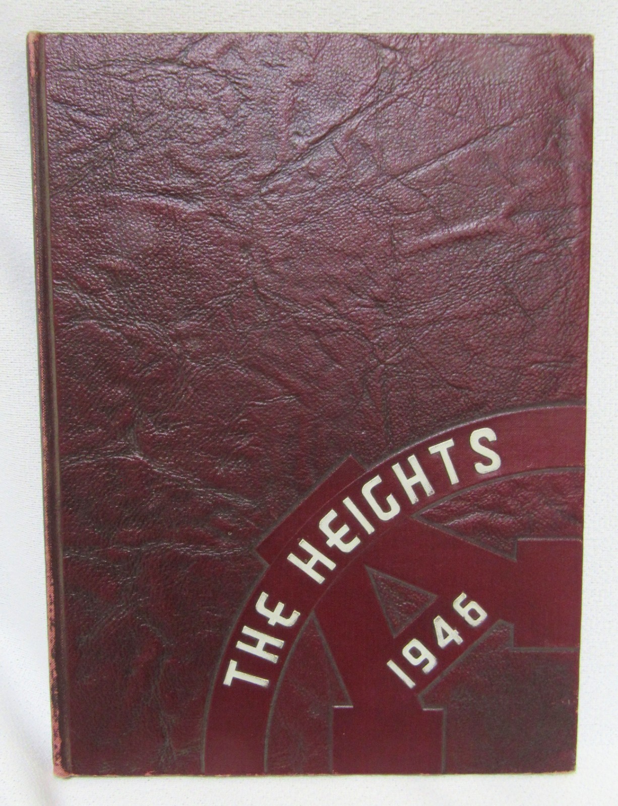 1946 The Heights Arlington Heights Illinois High School Yearbook Book
