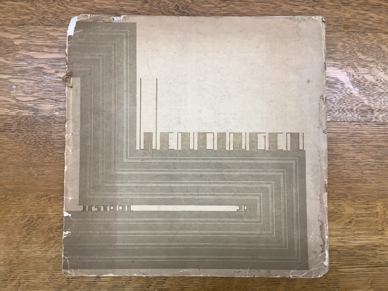 1929 Wendingen Dutch Art & Architecture Magazine J.F. Staal Series 10 N. 5-6