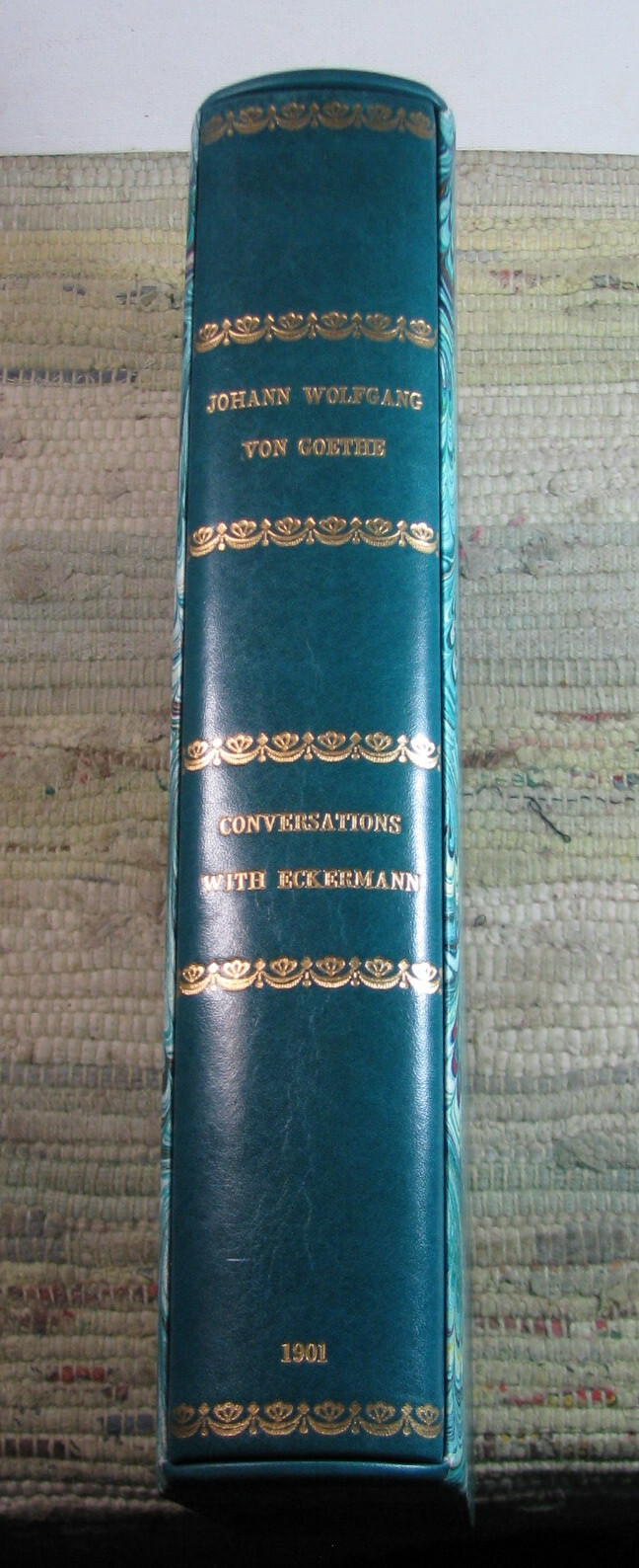 CONVERSATIONS WITH ECKERMANN GOETHE 1901 UNIVERSAL CLASSICS LIBRARY DUNNE Rare