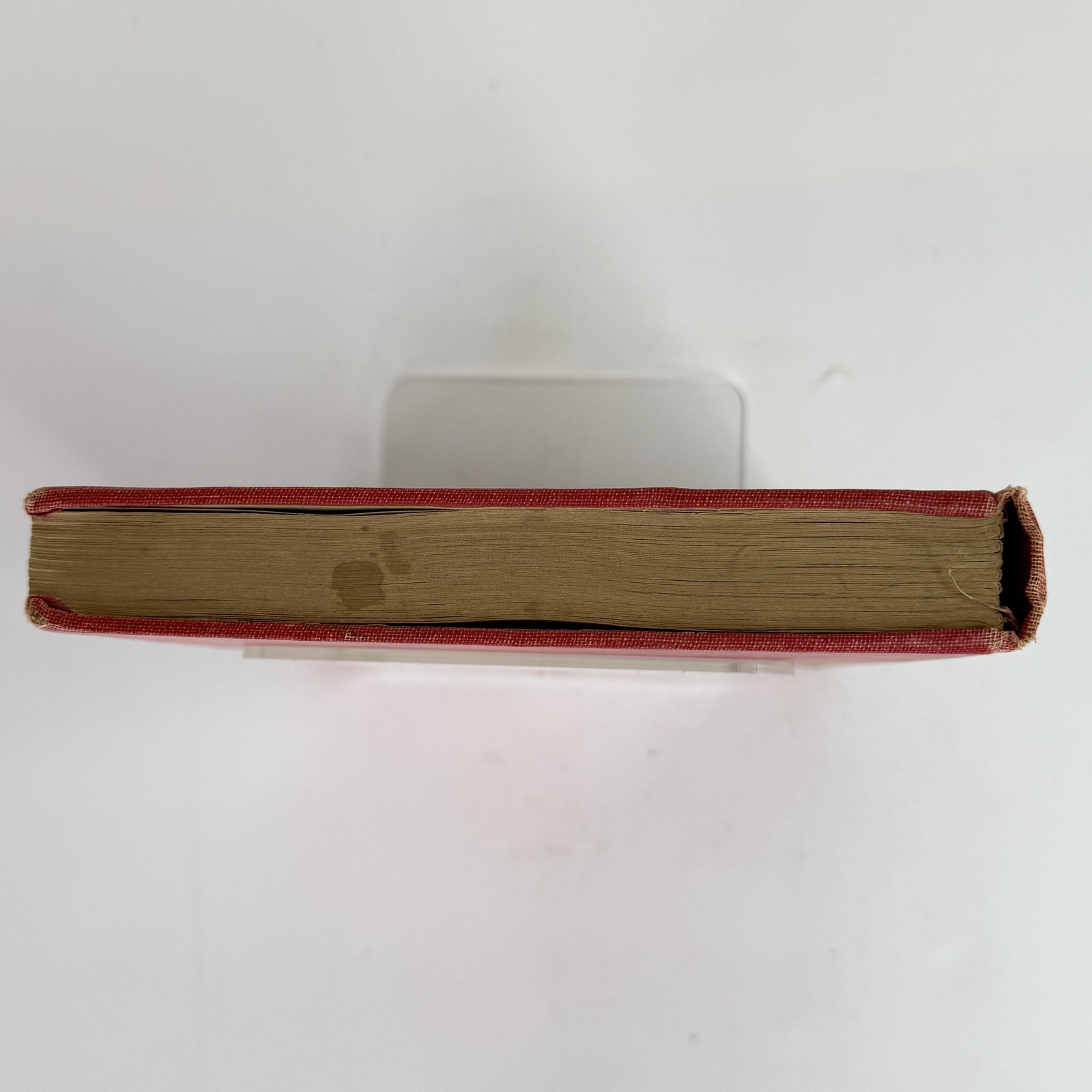 Vintage Tik-Tok Of Oz L Frank Baum Reilly & Lee Red Cloth Hardcover Illustrated