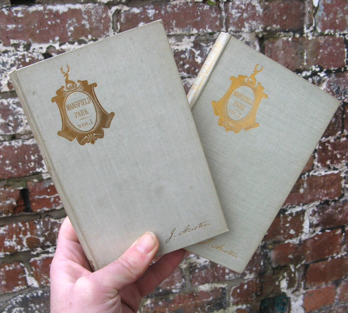 1895 Mansfield Park- Jane Austen William Cooke Illustrated