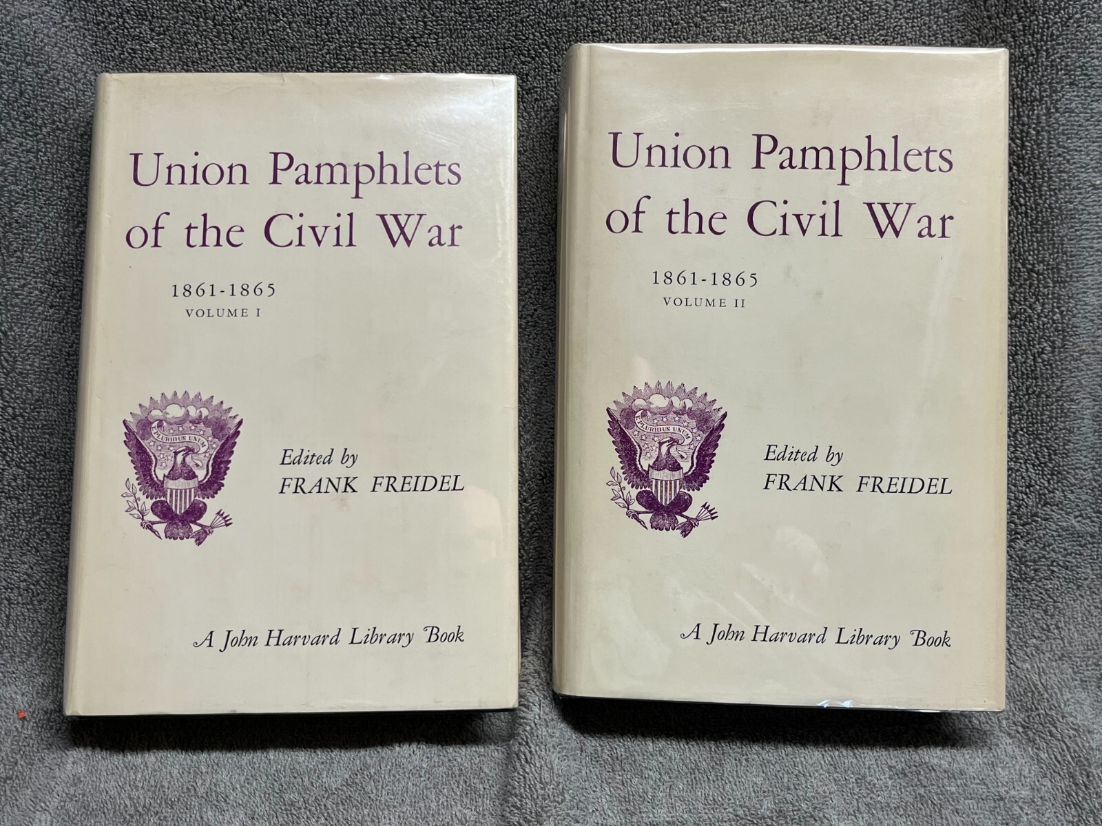 UNION PAMPHLETS OF THE CIVIL WAR 1861-1865 TWO VOLUMES 1st 1967