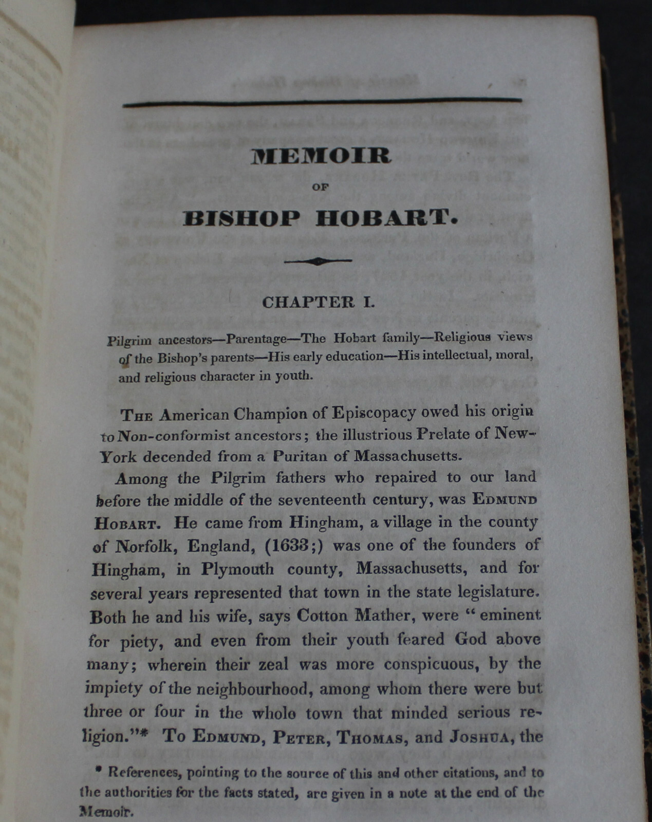 Antique Rare Old Book Memorial Bishop Hobart 1831 Sermons Scarce Religion