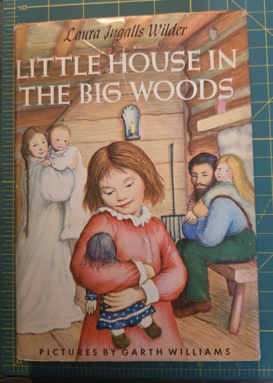Vintage 1953 Little House In The Big Woods Laura Ingalls Wilder
