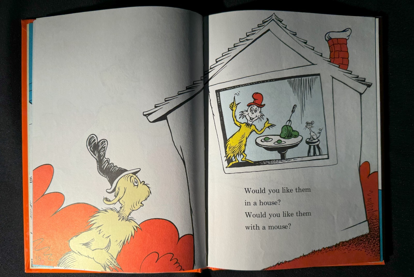 Lot of 2: The Velveteen Rabbit 2002 Board Book & Green Eggs and Ham 1988 HC – VG
