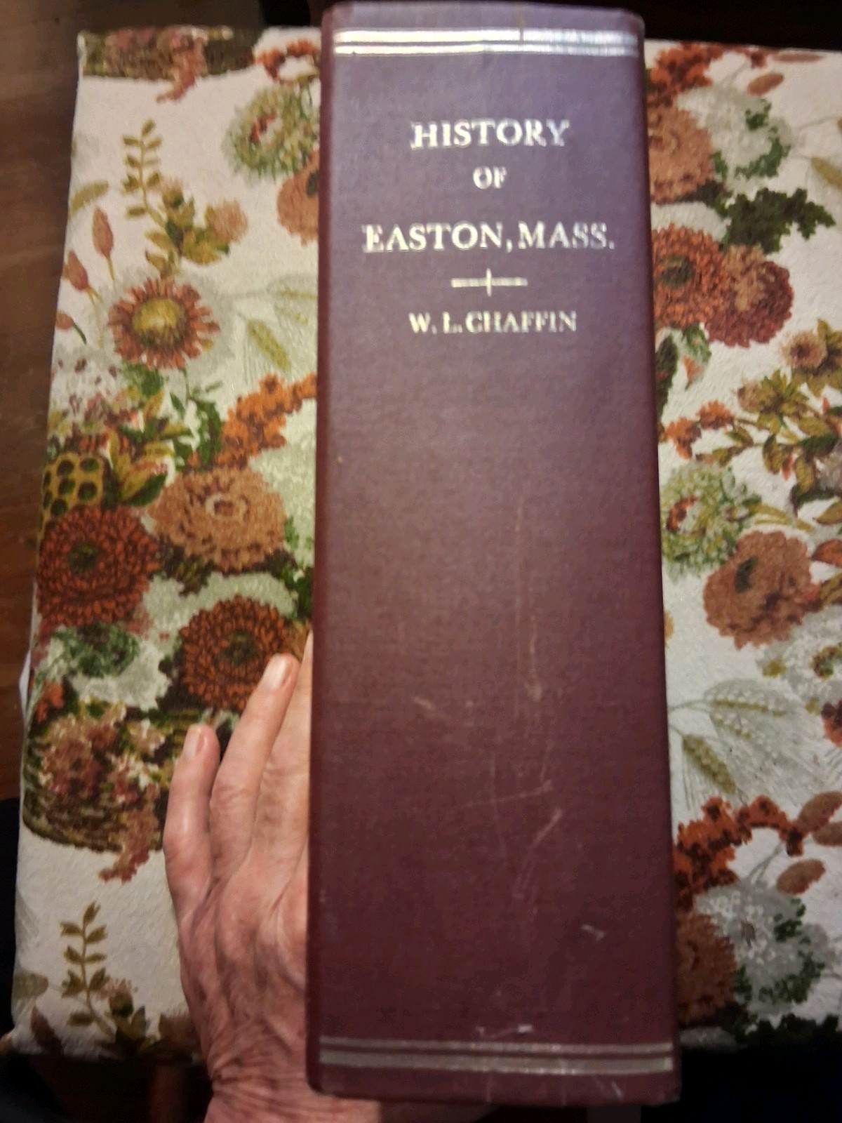 History of Easton Mass. By W.L. Chafing 1975 Reprint of The 1885 Original HC VG
