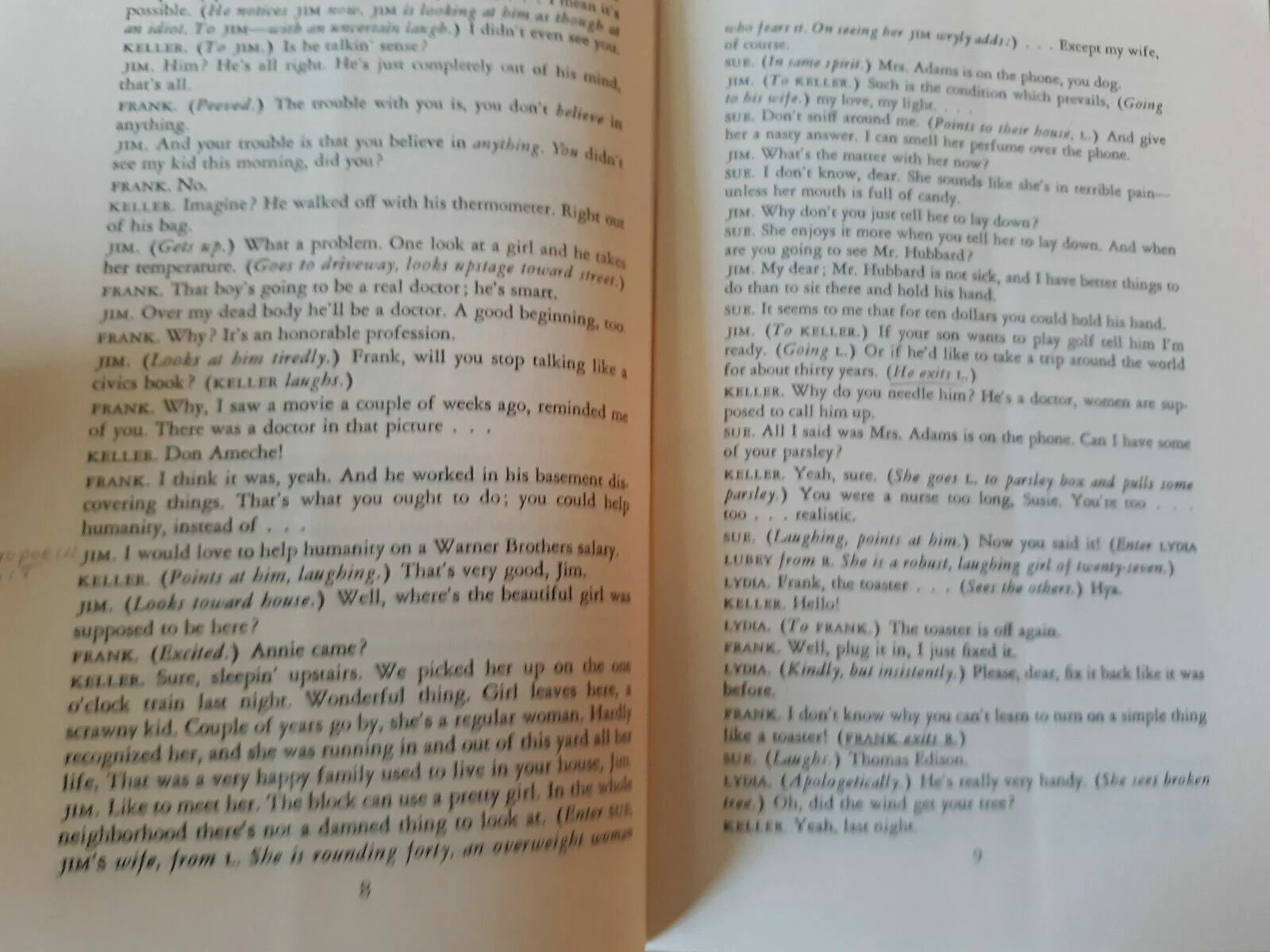 All My Sons by Arthur Miller 1947