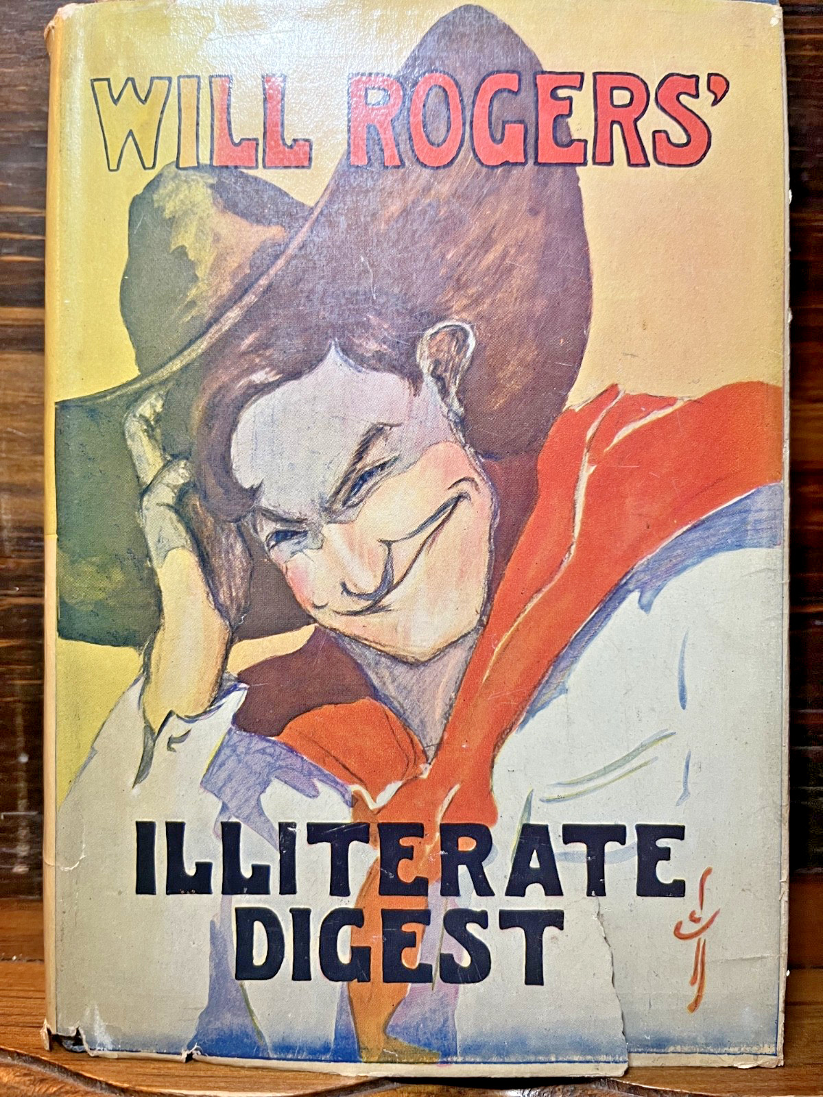ILLITERATE DIGEST WILL ROGERS DJ ALBERT CHARLES BONI