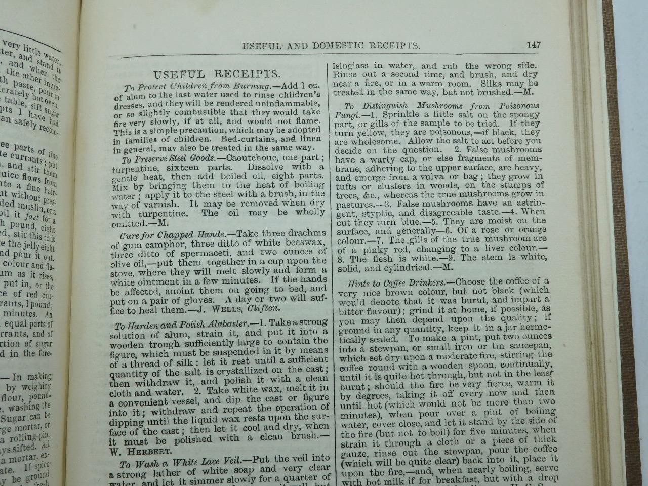 1855 THE PRACTICAL HOUSEWIFE A Complete Encyclopaedia of Domestic Economy PHILP