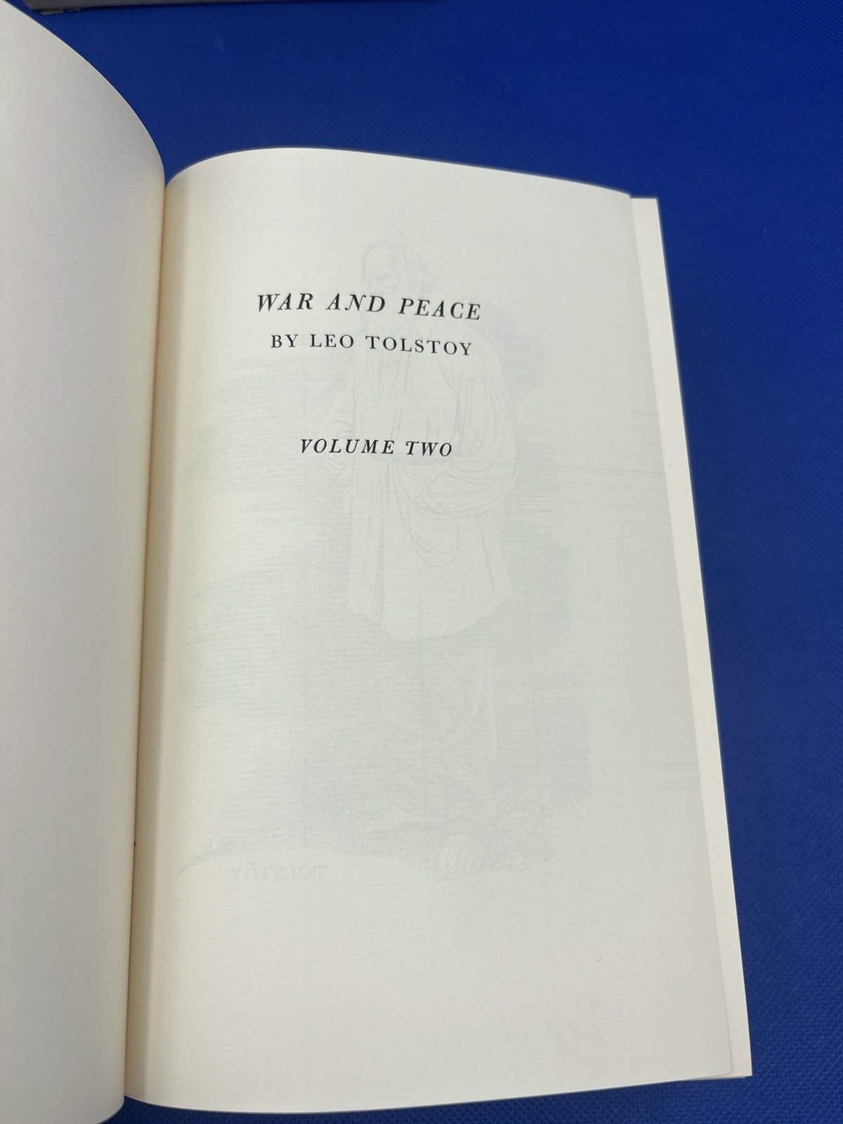 War and Peace by Leo Tolstoy (1938) 2 Volumes in Slipcases HP Newsletter HC