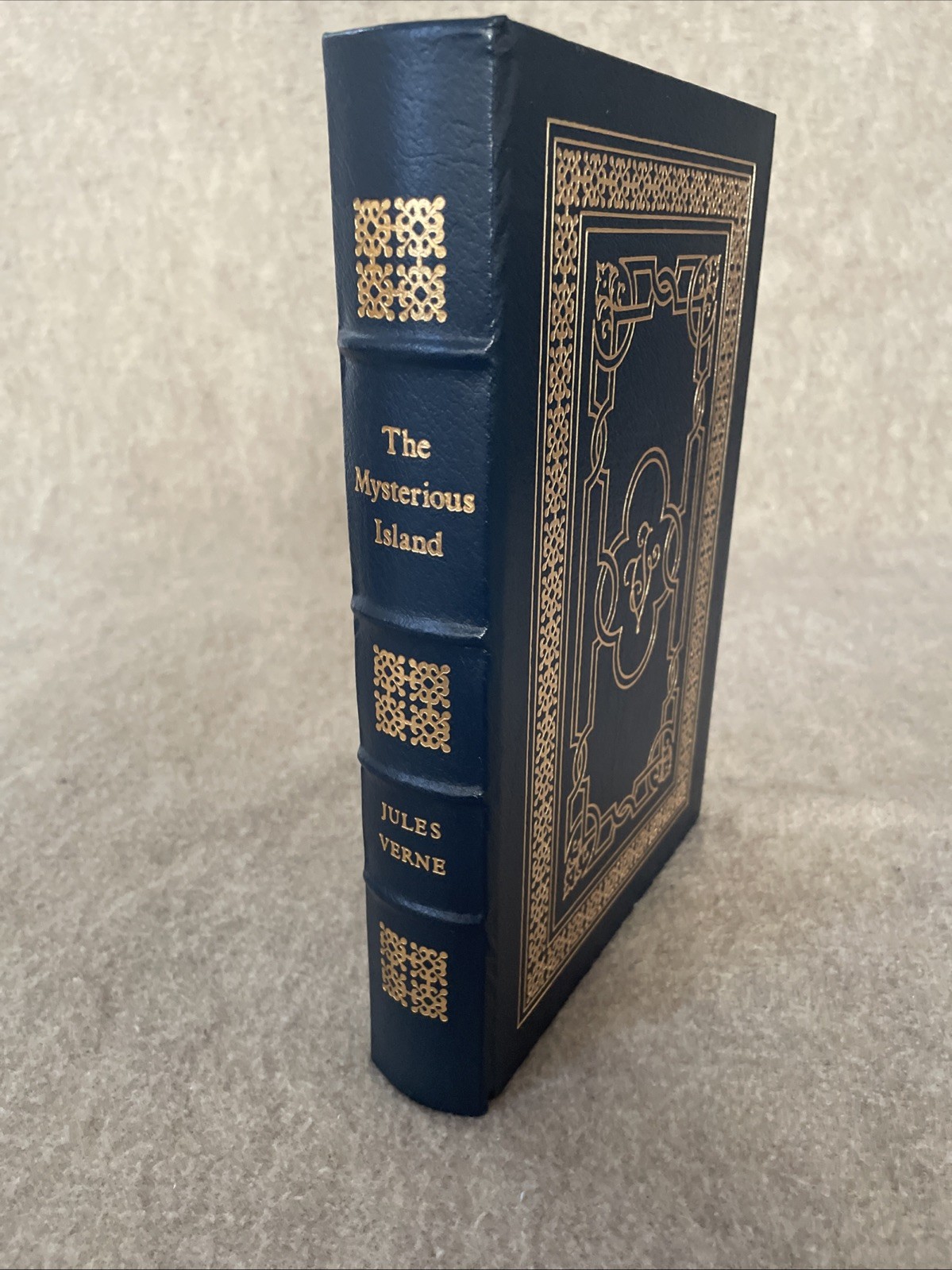 Easton Press Collectors Ed The Mysterious Island by Jules Verne NEAR MINT RE