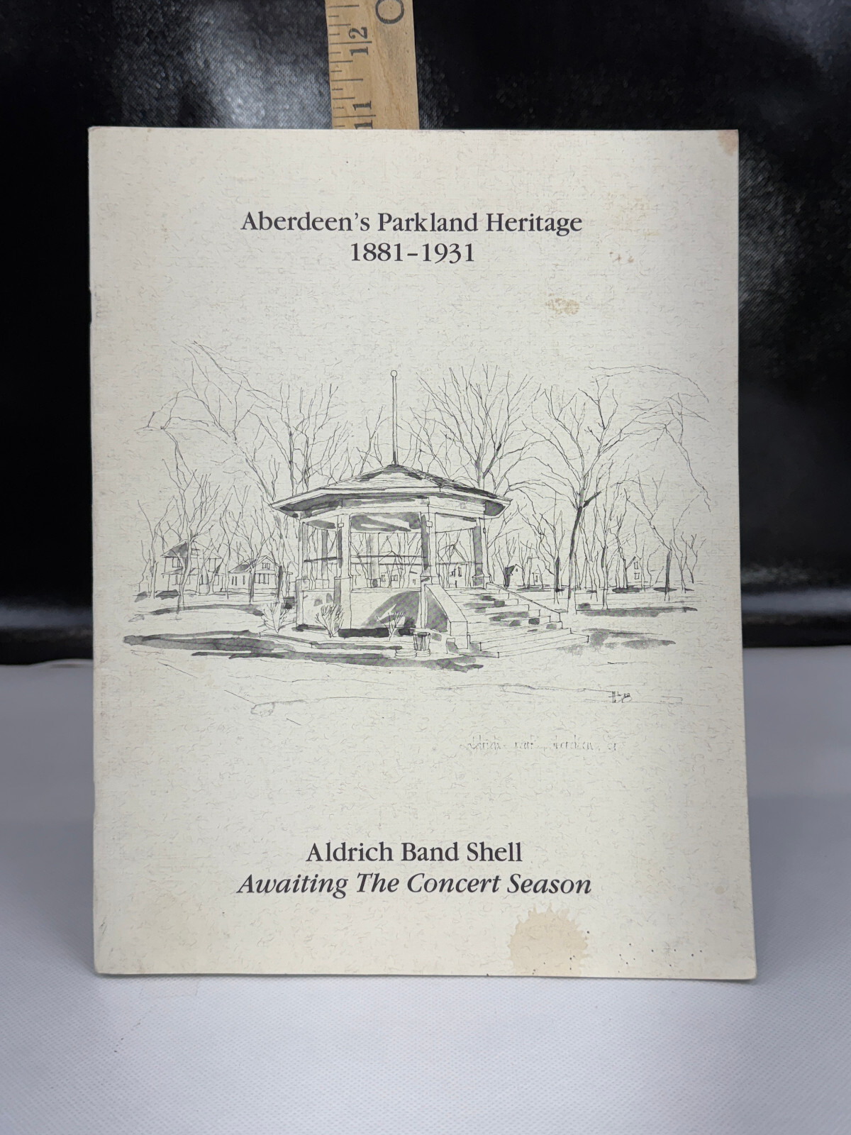 Aberdeen’s Parkland Heritage 1881-1931 booklette Aberdeen SD Wylie Parks Maps