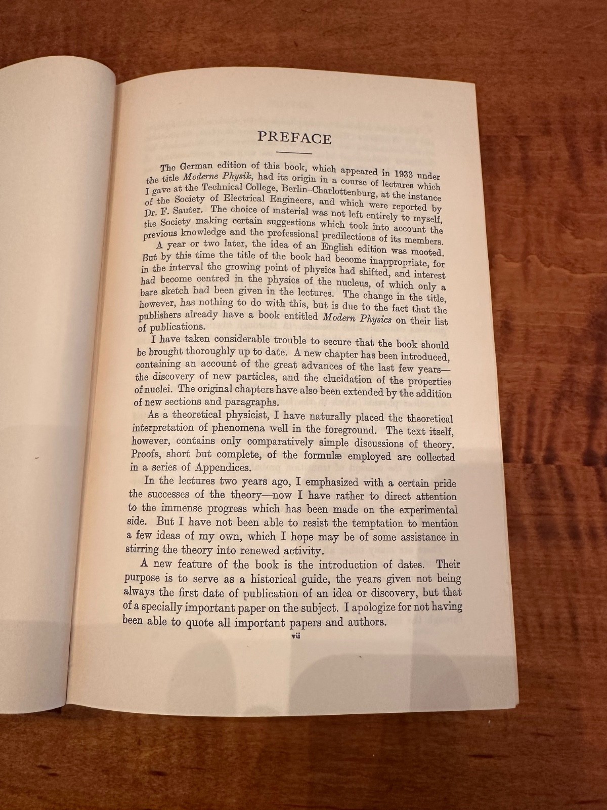 Atomic Physics by Max Born — Fifth Edition